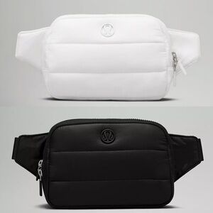 Lululemon Everywhere Belt Bag Wunder Puff, White or Black
